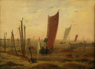 Morning (Departure of the Boats) by Caspar David Friedrich